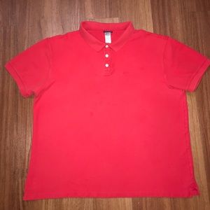 Patagonia Red Polo Collar Shirt XXL